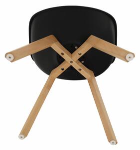 Židle, černá / buk, BALI 2 NEW