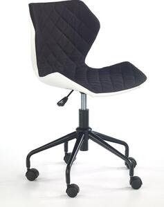 Dětská otočná židle MATRIX černá