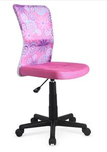 Dětská otočná židle DINGO růžová