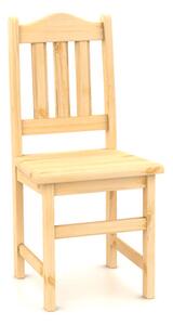Jídelní židle B161 Miluše celodřevěná, masiv borovice
