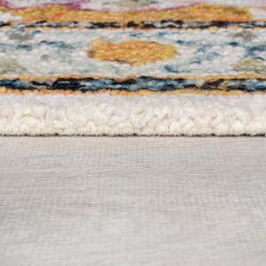 Žlutý vlněný koberec 170x120 cm Dahlia - Flair Rugs