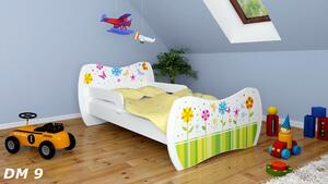 Dětská postel bez šuplíku 140x70cm ROZKVETLÁ LOUKA + matrace ZDARMA!