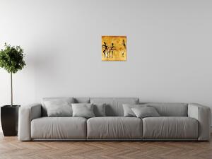 Gario Obraz na plátně Africký tanec Velikost: 30 x 30 cm