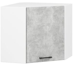 Kuchyňský set OLIVIA 3M - beton/bílá