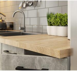 Kuchyňský set OLIVIA G2 2,4M - bílá/beton