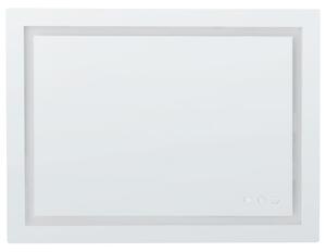 LED koupelnové zrcadlo PRENOIS 80 cm 60 cm Stříbrná