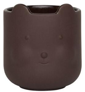 OYOY Květináč Bear - Dark Terracotta OY287