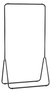 Stojanový věšák, stojan na šaty BRION kov černý lak