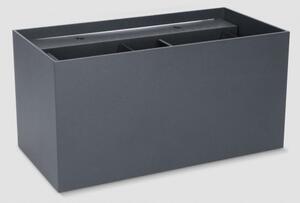 Brilagi - LED Venkovní nástěnné svítidlo DOUBLE CUBE LED/12W/230V antracit IP65