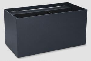Brilagi - LED Venkovní nástěnné svítidlo DOUBLE CUBE LED/12W/230V černá IP65