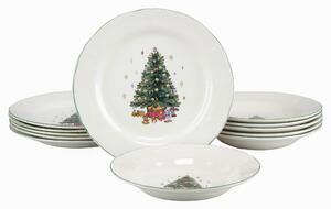 JÍDELNÍ SOUPRAVA Tannenbaum bunt 12dílné Creatable - Jídelní servisy, Online Only