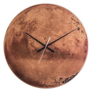 Měděné hodiny Karlsson Mars