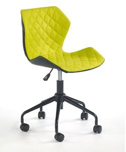 Dětská otočná židle MATRIX zelená