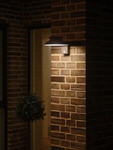 NORDLUX Justina Solar venkovní nástěnné solární svítidlo antracit 2418071050