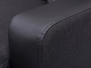 Rohová sedačka Elden (černá) (L). 630084