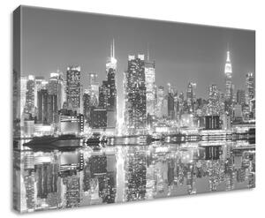 Gario Obraz na plátně Noční Manhattan Velikost: 30 x 20 cm