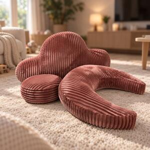 SakyPaky Mráček HOME Kids sedací vak, lahvově zelená