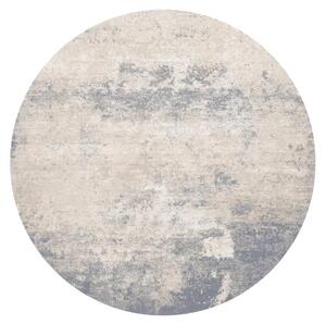 Kulatý koberec vlněný Agnella Calisia Bran Abstraktní béžový Rozměr: průměr 200 cm