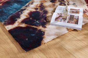 Kusový koberec vlněný Agnella Calisia Shell Kremový Abstraktní vícebarevný Rozměr: 170x240 cm