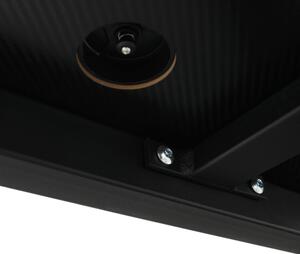 PC stůl / herní stůl, černá, JADIS 120x60cm