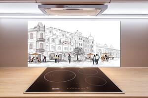 Dekorační panel sklo Staré město pl-pksh-100x50-f-77255589