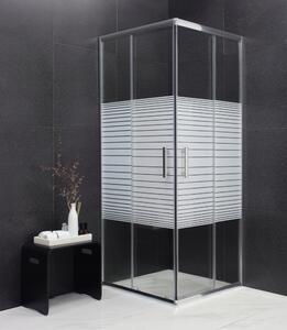 Sprchový kout MEXEN RIO stripe - 70x70 cm