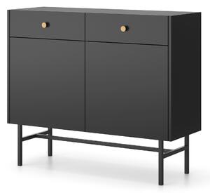 Komoda Desanta 2D2SZ (černá)
