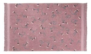 Lorena Canals, Kusový koberec English Garden Ash Rose, 140x210, růžová, ložnice