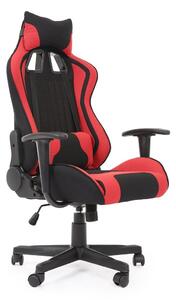 HALMAR Herní židle Cayman červeno-černá
