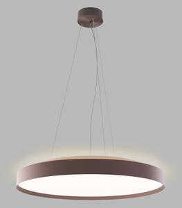 Led2 Závěsné LED svítidlo TORO 60 P/N-Z, 55+10W Barva: Hnědá, Stmívání, řízení: 3000K/4000K Casambi TW