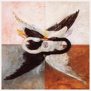 Obrazová reprodukce The Swan, Final (Abstract Art) - Hilma af Klint, (40 x 40 cm)