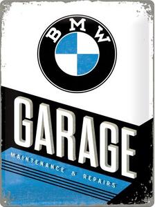 Plechová cedule BMW - Garage, (30 x 40 cm)