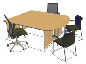 Přísed Pro Office A 160x45 cm Barva: Třešeň