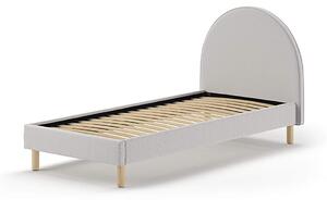 Dětská postel loony 90 x 200 cm šedá