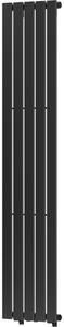Mexen Boston designový radiátor 1800 x 376 mm, 740 W, Černá