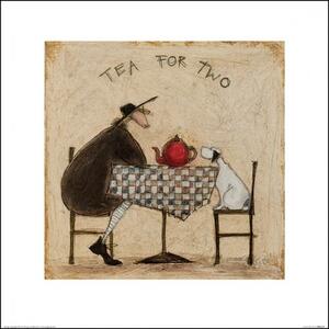 Umělecký tisk Sam Toft - Tea for Two, Sam Toft, (30 x 30 cm)