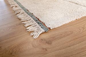 Pratelný koberec lanala 140 x 200 cm přírodní