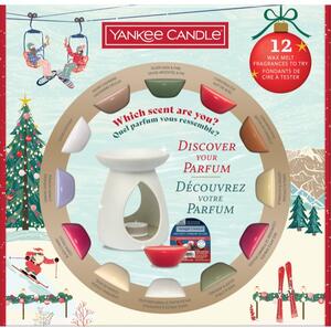 Yankee Candle Christmas Collection Aromalamp & 12 Wax Melts dárková sada
