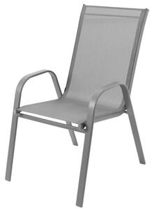 Zahradní židle POLO - světle šedé