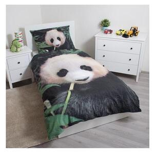 Jerry Fabrics s. r. o. Bavlněné povlečení 140x200 + 70x90 cm - Panda 02