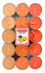 Čajová svíčka PROVENCE 30ks pomeranč