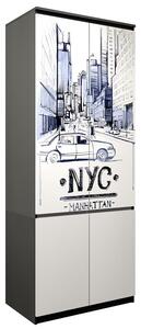 Šatní skříň - NEW YORK TYP F