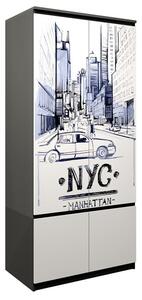 Šatní skříň - NEW YORK TYP E