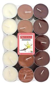 Čajová svíčka PROVENCE 30ks vanilka