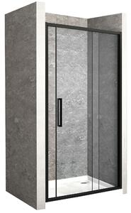 Sprchové dveře Rea RAPID slide 100 cm - černé