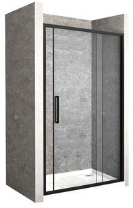 Sprchové dveře Rea RAPID slide 130 cm - černé