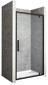 Sprchové dveře Rea RAPID swing 80 cm - černé