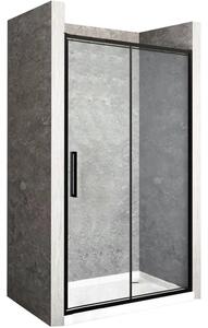 Sprchové dveře Rea RAPID fold 90 cm - černé