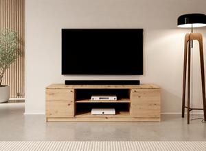 Televizní stolek CEKLIA 160 cm - dub artisan