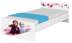 Dětská postel MAX bez šuplíku Disney - FROZEN 2 200x90 cm - Elsa a Anna